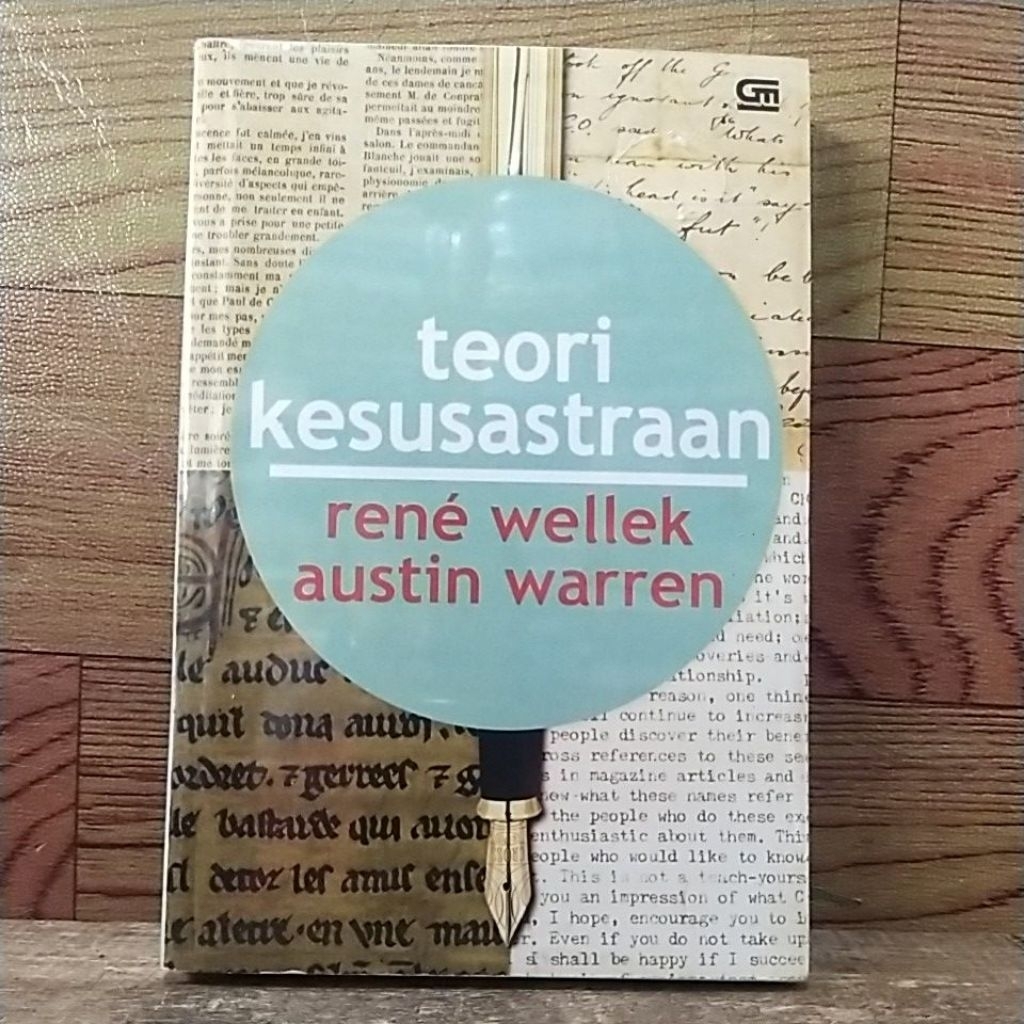 Buku teori kesusastraan Rene Wellek ( Pendidikan )