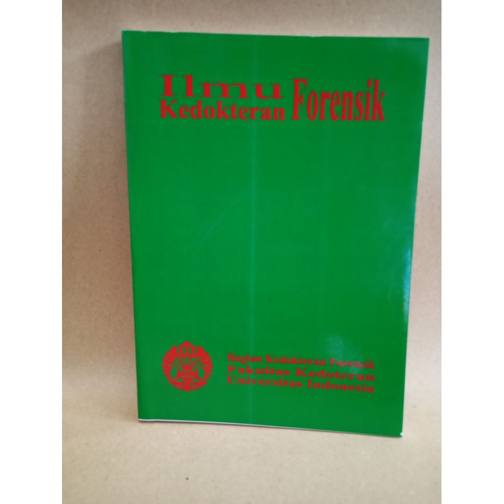BUKU ILMU KEDOKTERAN FORENSIK