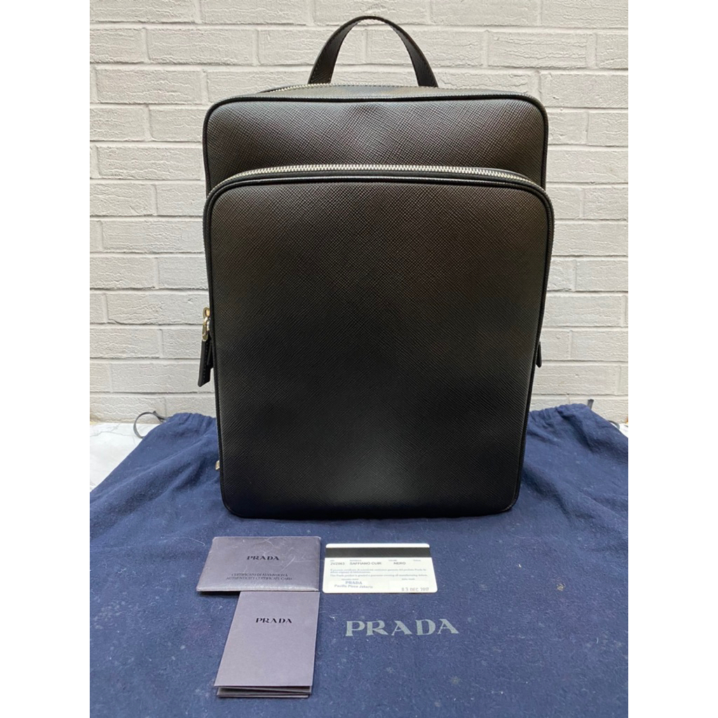 Saffiano Cuir Slim black SHW 2017