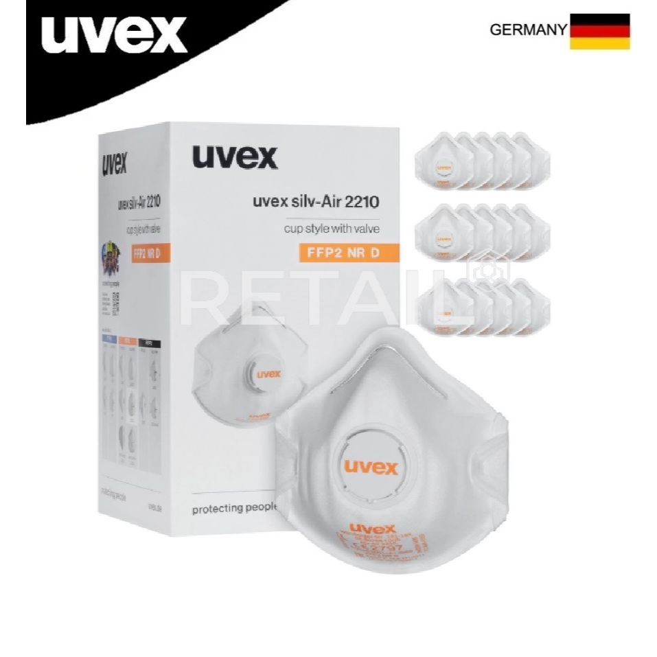 Masker Uvex Silv-Air C 8732210 FFP2