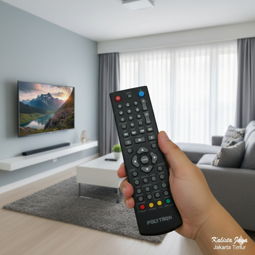 REMOTE DVD POLYTRON USB ORIGINAL ASLI