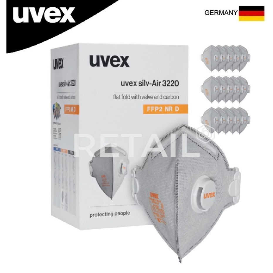 Masker Uvex Silv-Air C 8733220 FFP2