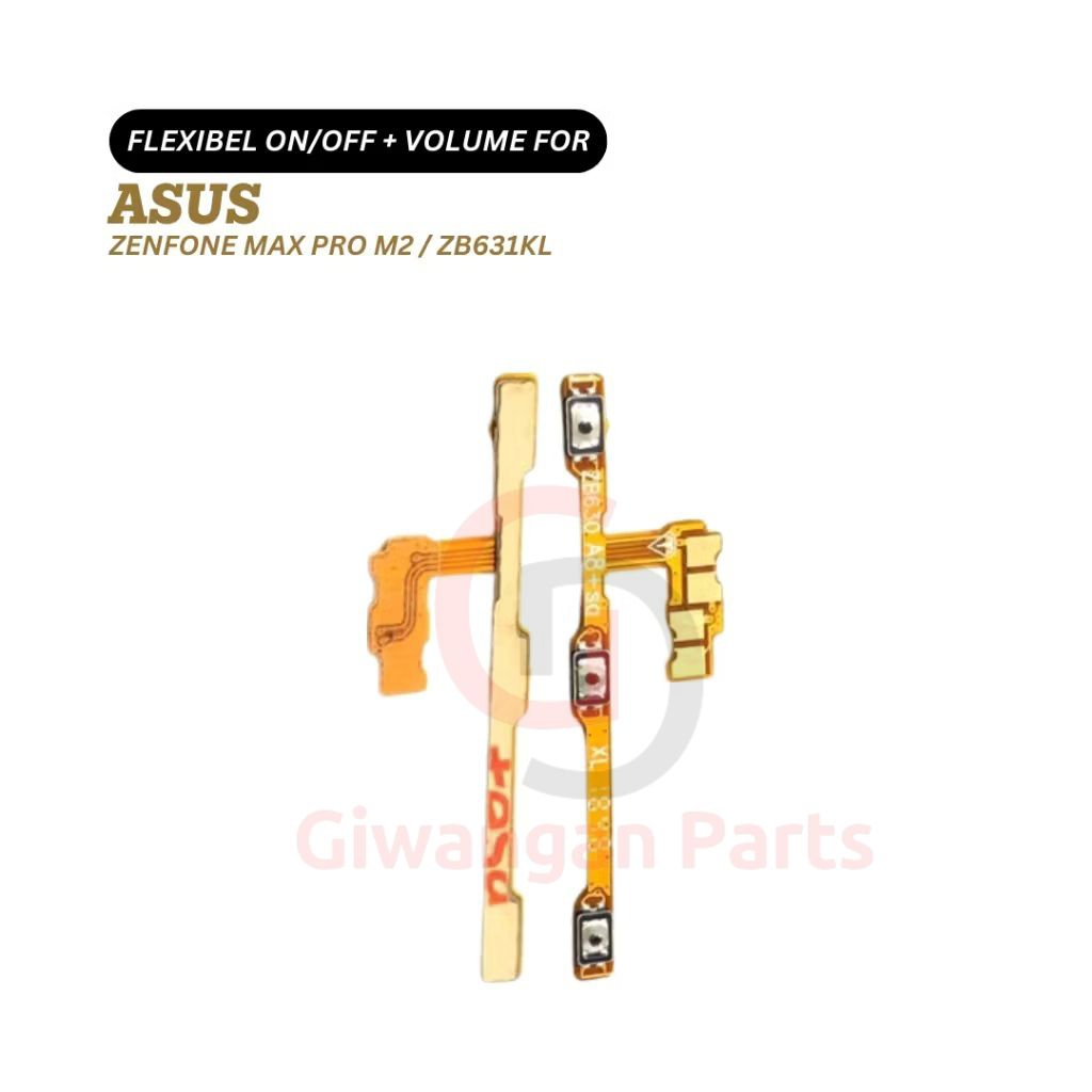 FLEXIBLE POWER ON OFF VOLUME ASUS MAX PRO M2