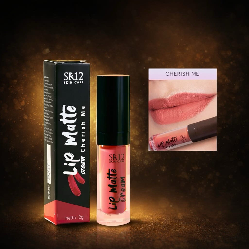 Lip Matte SR12 - Lip Cream SR12 - Lip Cream Matte Longlesting BPOM