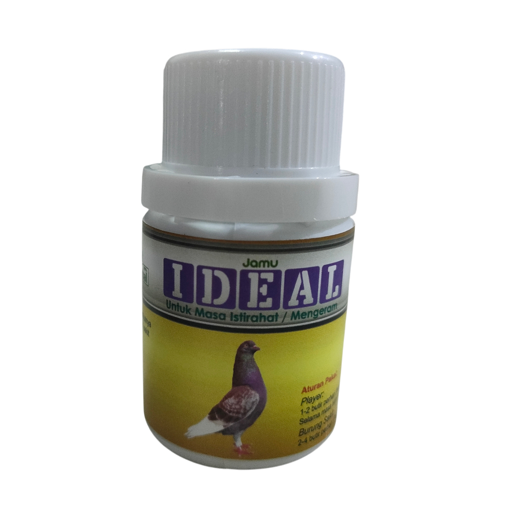 Ideal Baron Jamu Ideal Pills Merpati Herbal isi 100 pil untuk Memulihkan Kondisi Fisik & Menjaga Kes