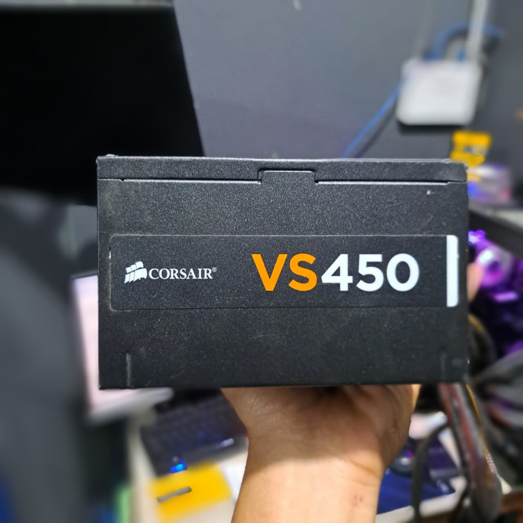 PSU CORSAIR VS450 80 Plus - Minus Bahan Servis
