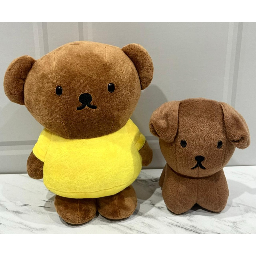 Boneka Plushie Boris Bear Dick Bruna Amusement & Snuffy Dog Sekiguchi Miffy Friends Miffy