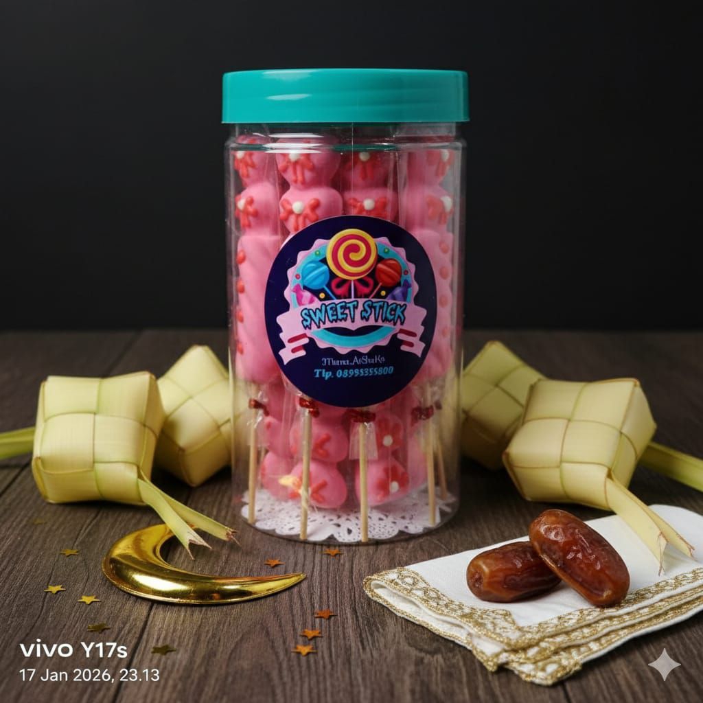 jajanan viral coklat marshmallow viral/sate marshmallow viral toples ukuran 1000ml