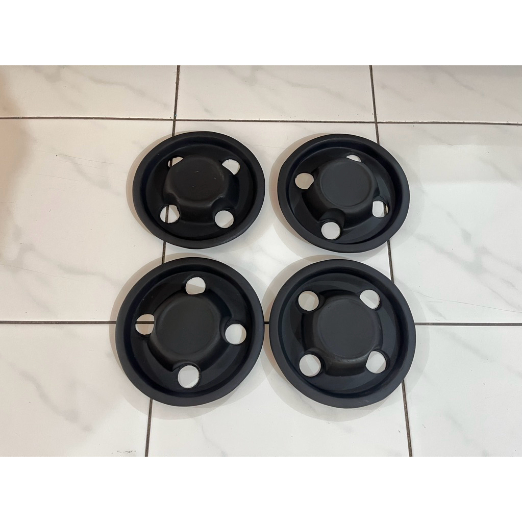 Dop velg kaleng hitam oem PCD 4x114 - set 4pcs