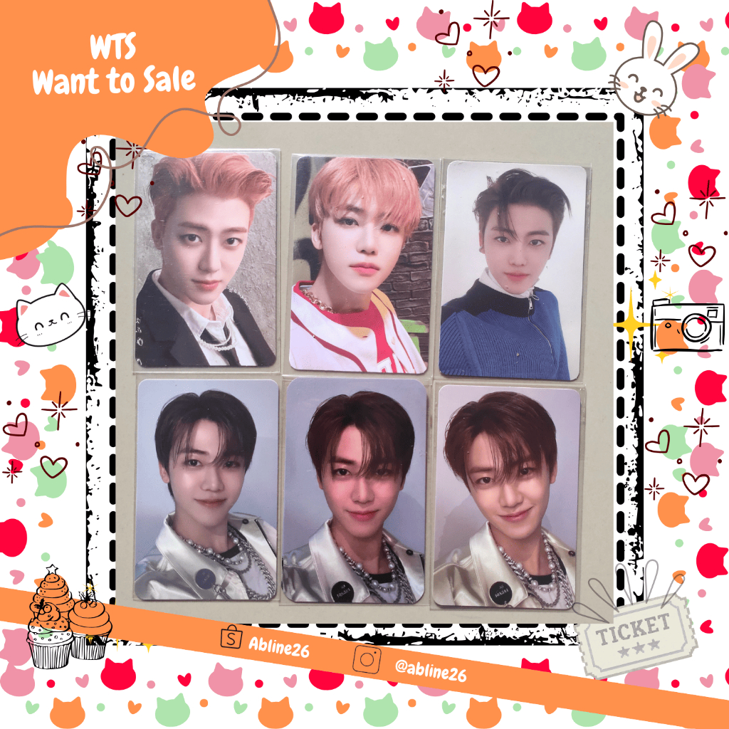 PC Official Jaemin Universe 4x6 Photo, Universe Tranding Card,  Universe Photobook Ver, Universe Jew