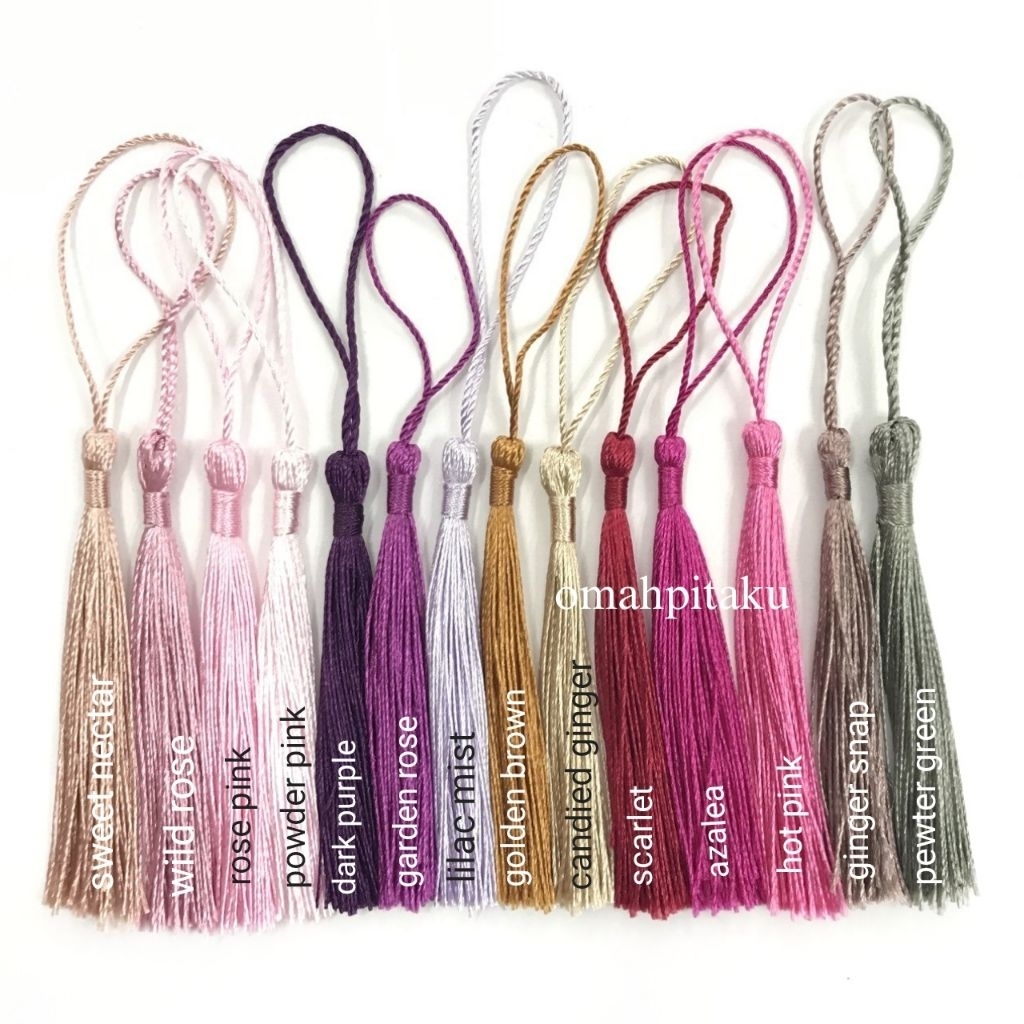 1 IKAT - TASEL RUMBAI / TASEL MURAH / HIASAN TASEL / ANEKA TASEL