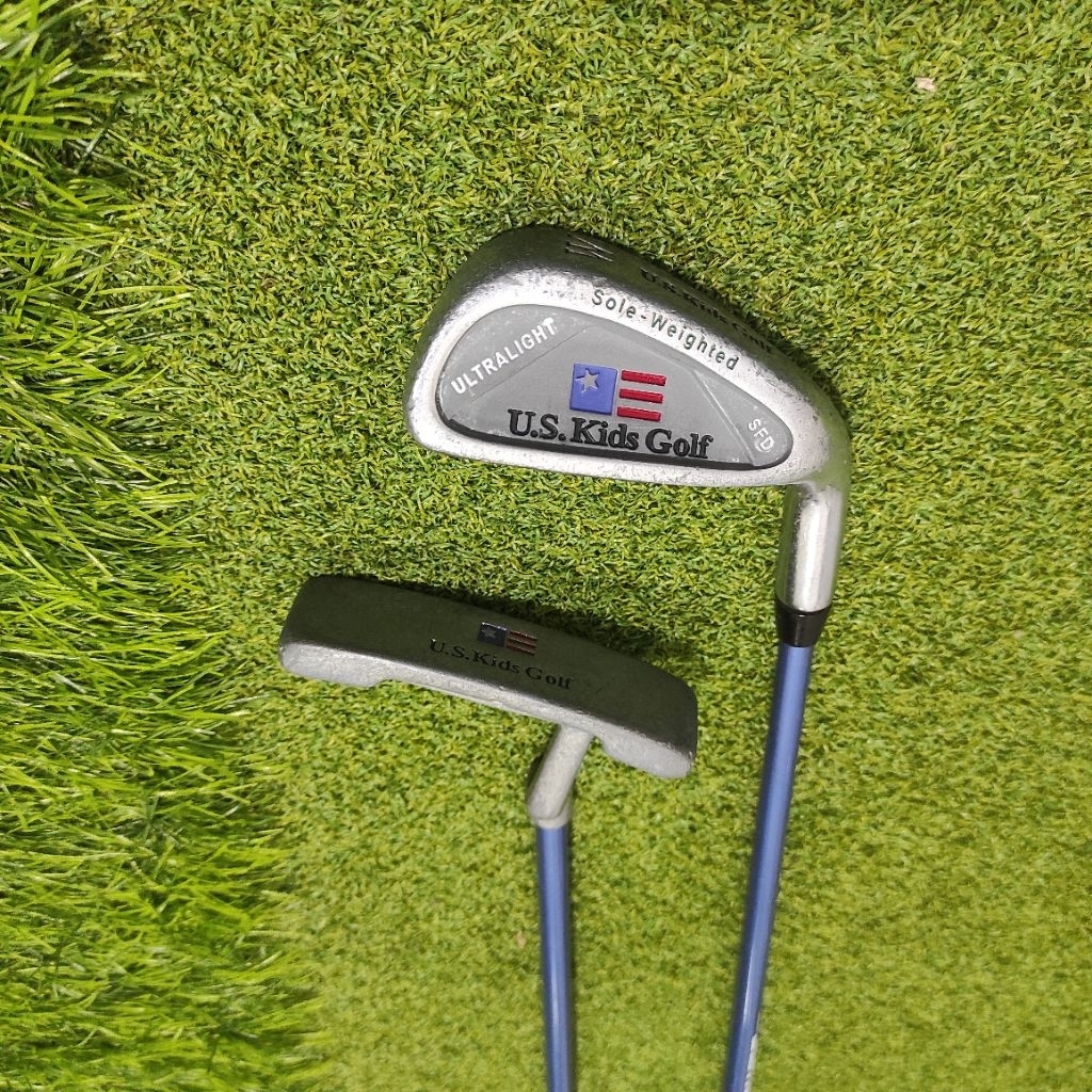 Stick Golf Kids Anak anak Wedge Putter US Kids Golf Shaft Graphite Ringan Putter dan Iron Wedge
