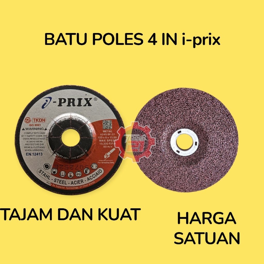 MATA GERINDA POLES 4 IN I PRIX BATU GERINDA POLES 4 INCHI  poles