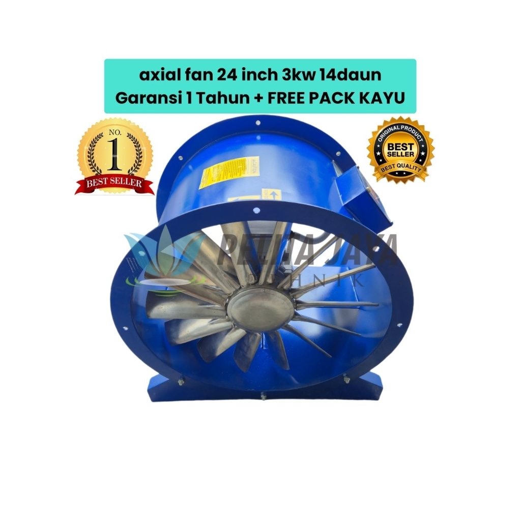 axial fan 24 inch 3kw 220volt - blower axial fan 24" - blower ducting MBG - blower dapur MBG