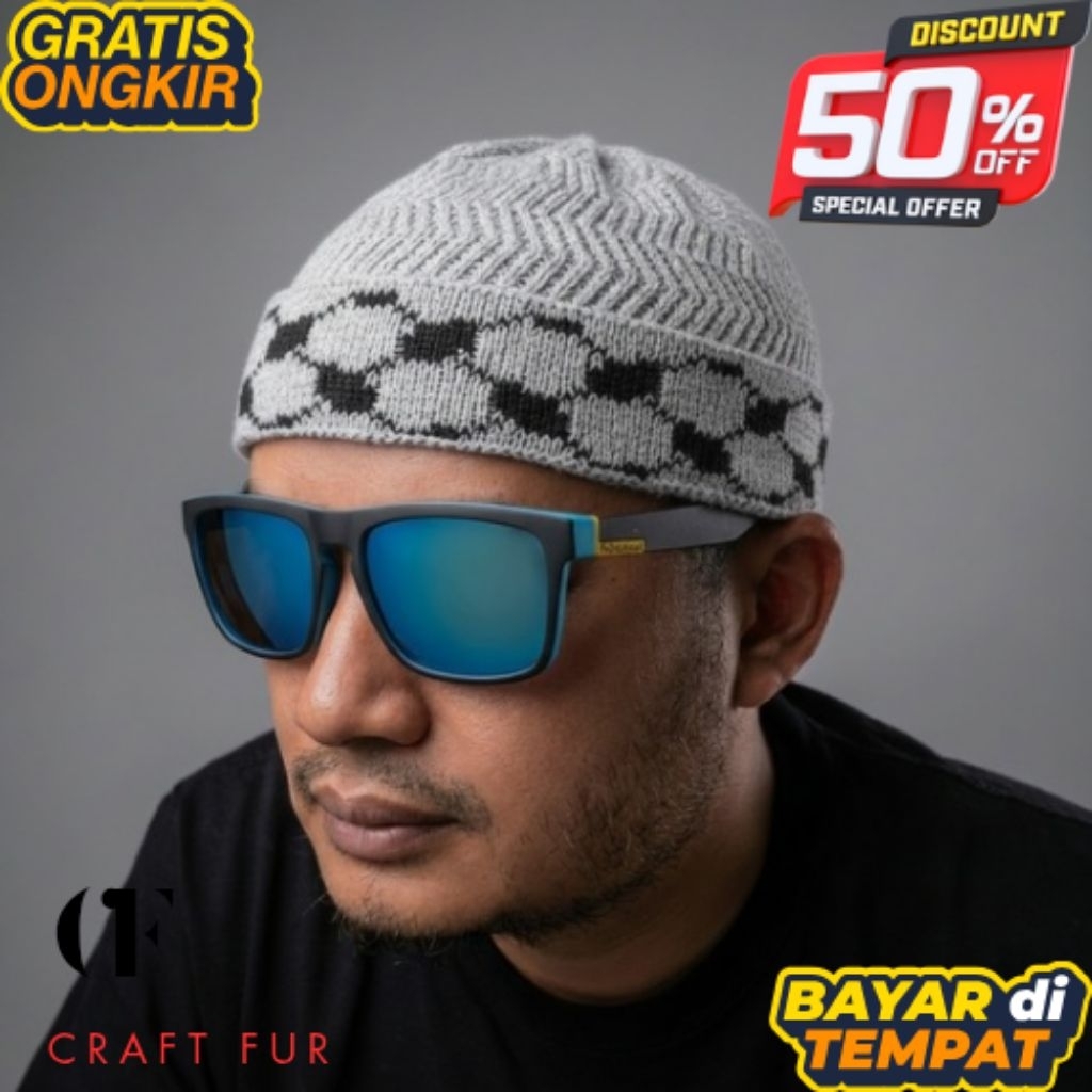 Peci Rajut Distro premium, kupluk Rajit Pria berkualitas, Peci Sholat