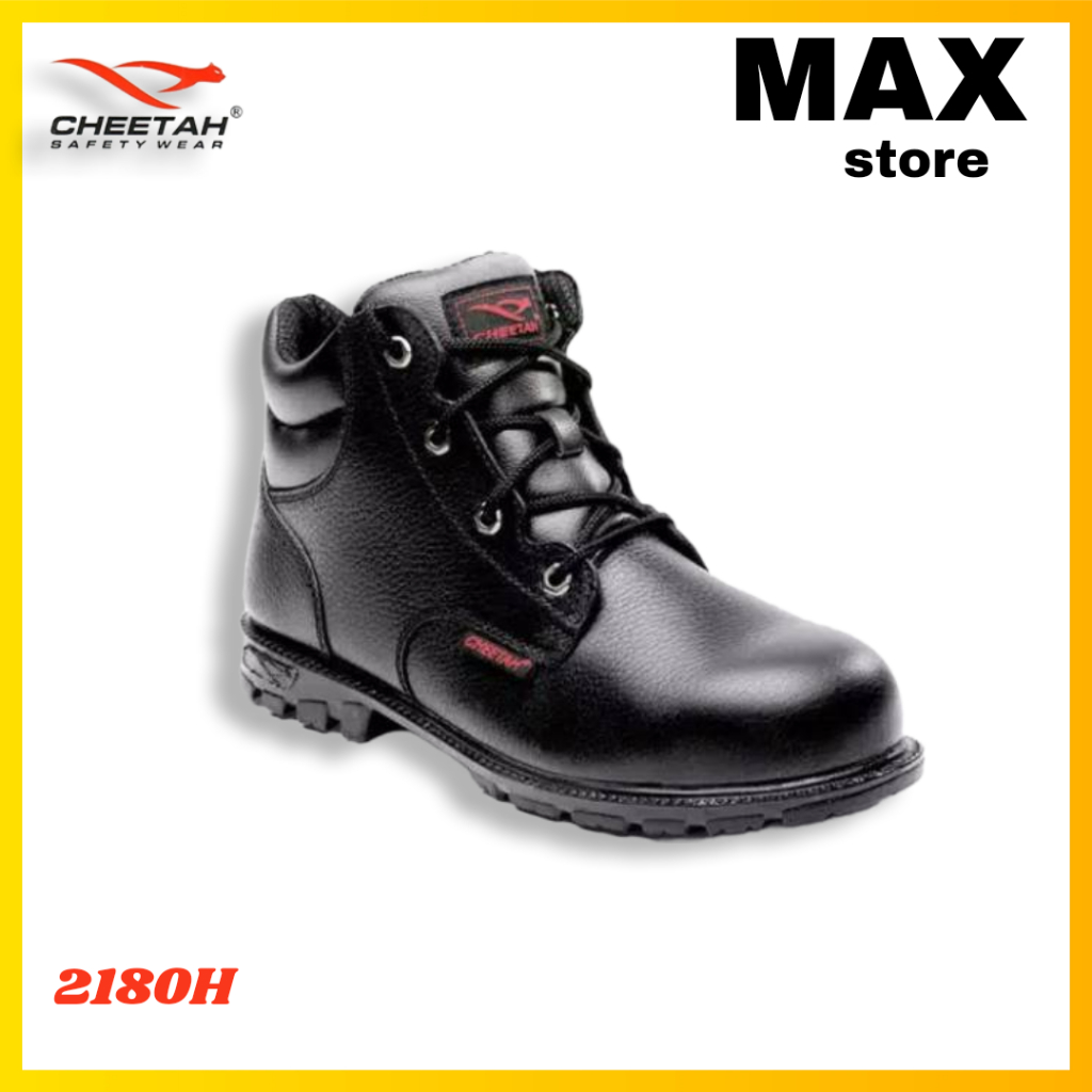 Sepatu Cheetah 2180 Hitam / Safety Shoes Cheetah 2180 H Original