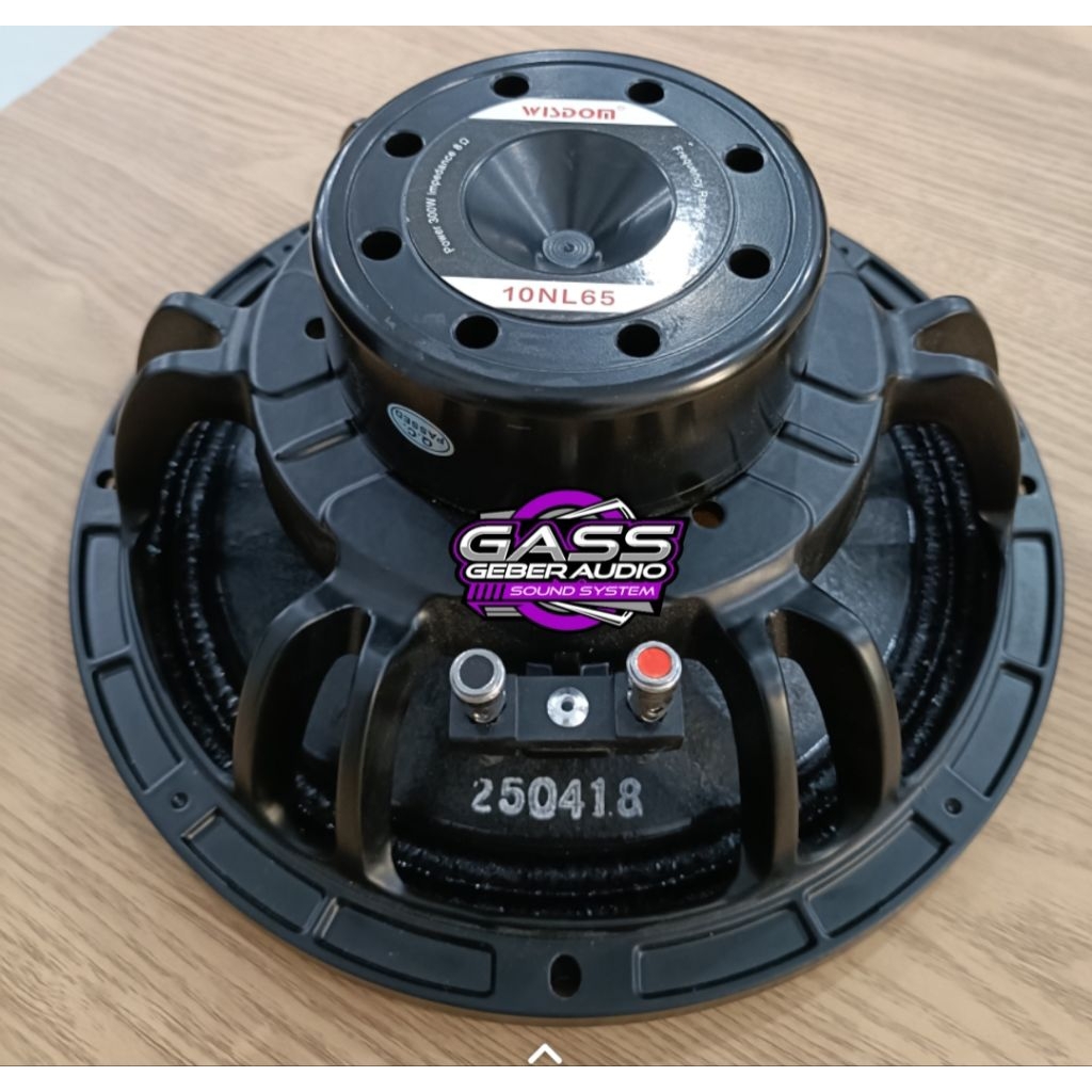 speaker 10 inch wisdom 10nl65 neo speaker wisdom 10nl65 neo