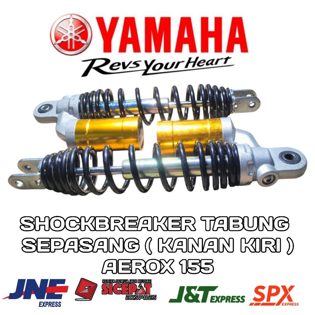 Sokbreker belakang Tabung Shockbreaker Tabung Aerox 155 Yamaha | Shock Belakang Tabung Yamaha Aerox 