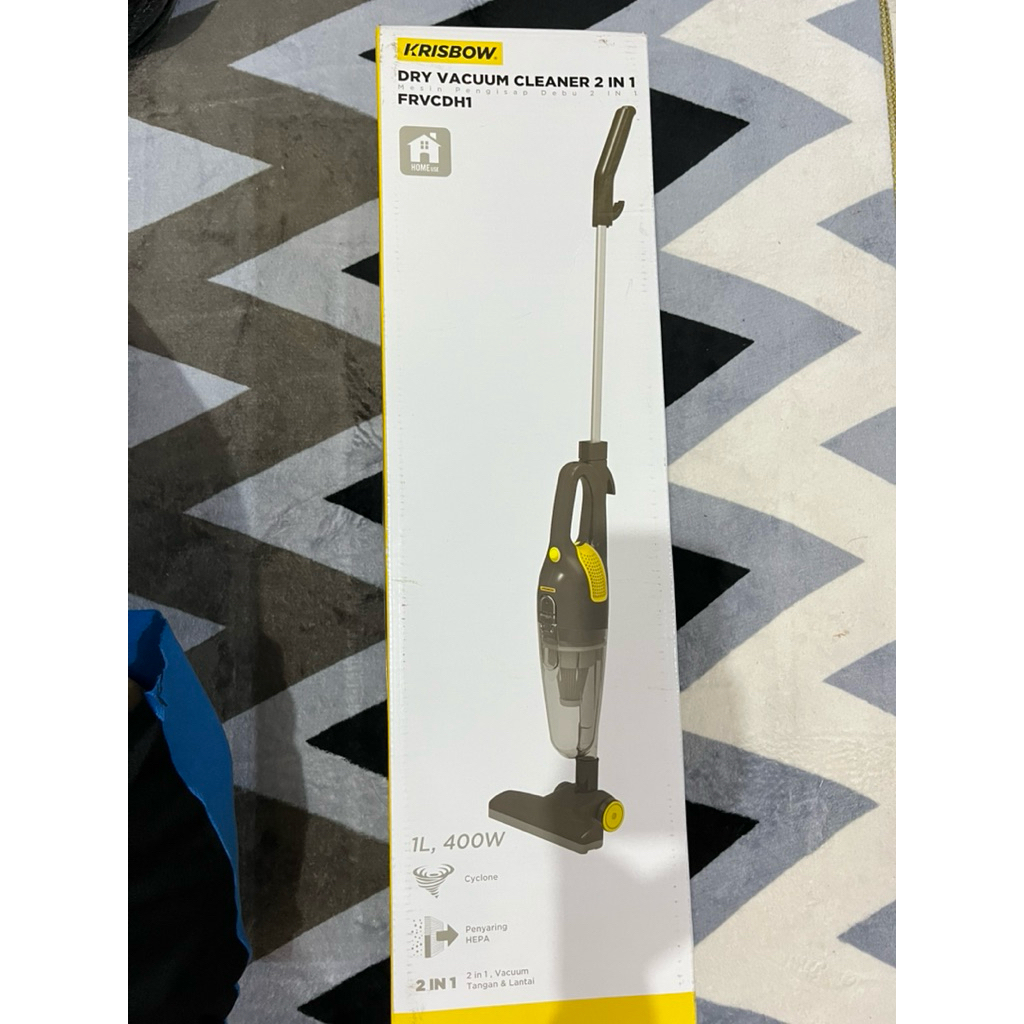 Dry Vacuum Cleaner 2 in 1 Krisbow 1 Liter