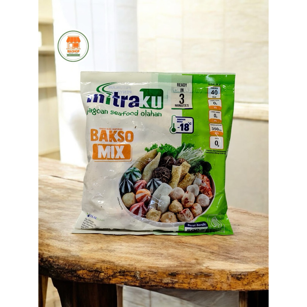 Mitraku Bakso Mix seafood 500gr