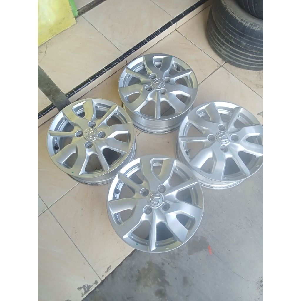 VELG ORI BRIO RING 14 PCD 100 COCOK BUAT AYLA SIGRA CALYA AGYA DLL