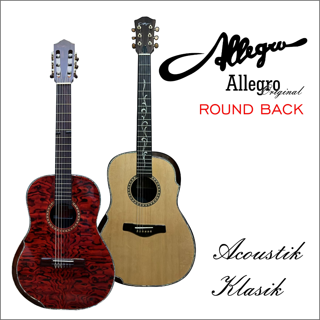 GITAR ALLEGRO ORIGINAL RONDBACK AKISTIK/ KLASIK