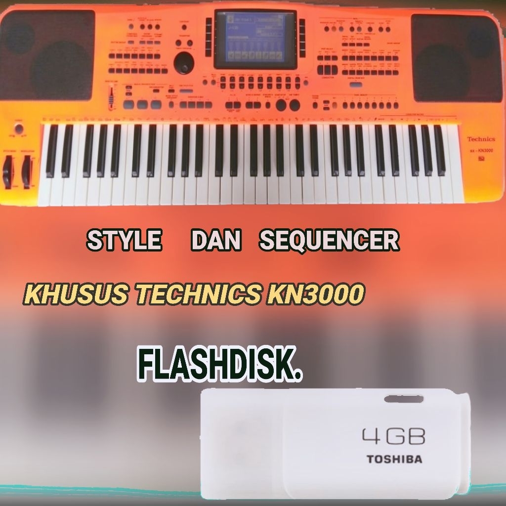 Flashdisk Keyboard Technics KN3000