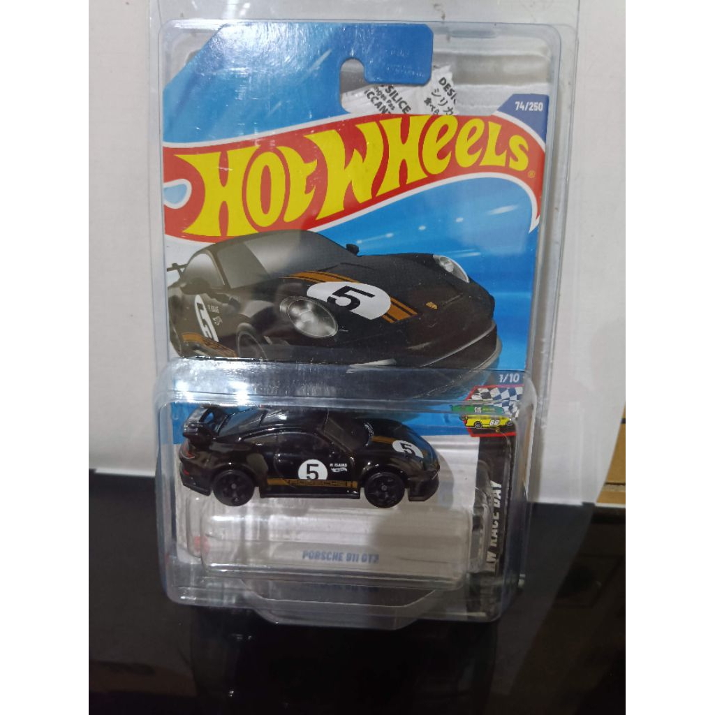 hotwheels porsche 911 gt3 hitam