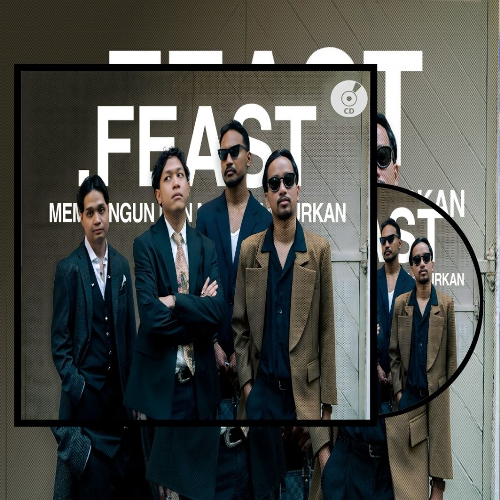 KASET CD LAGU FEAST - KASET CD BAND POP TERBARU