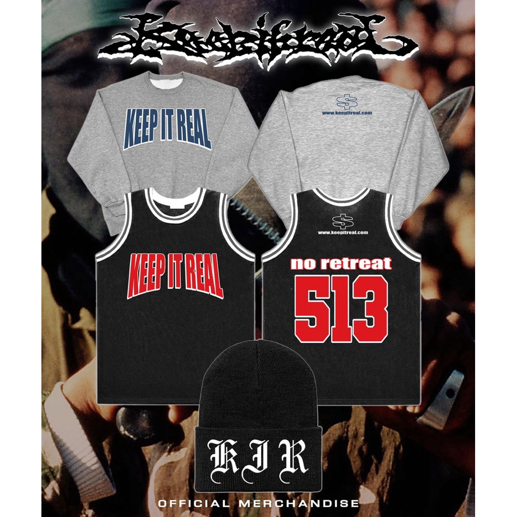 Keep It Real - Crewneck, Jersey & Beanie | Original Merchandise