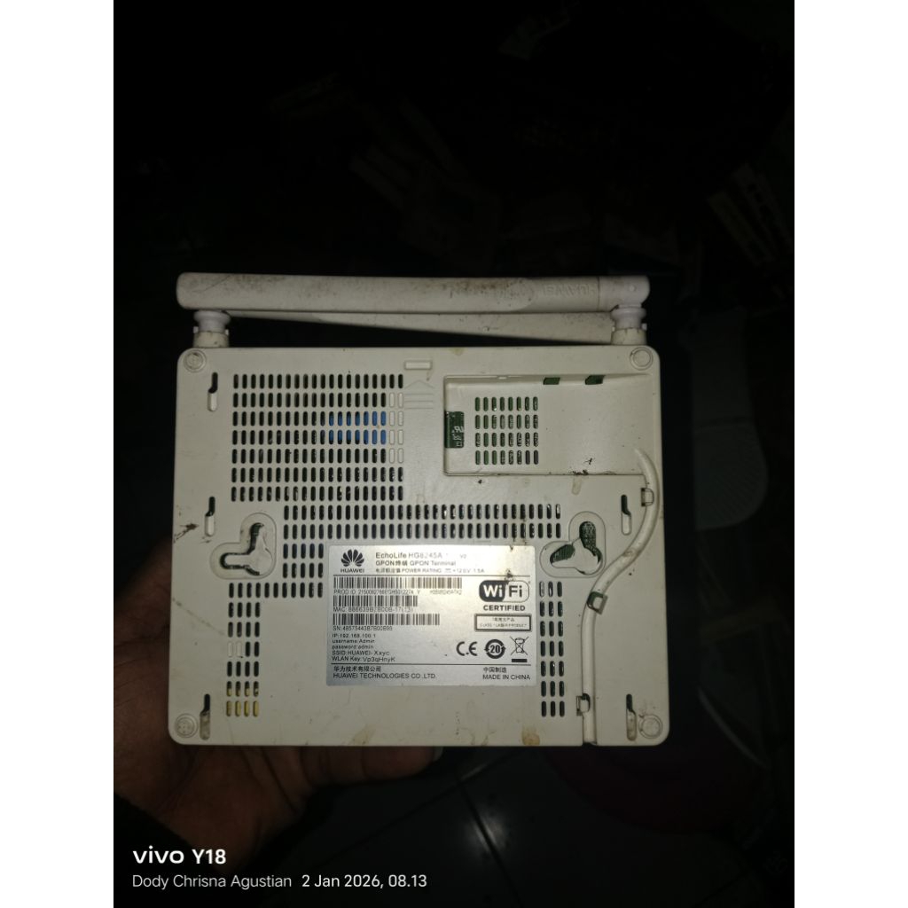 Router Bekas Normal Huawei HG8245A