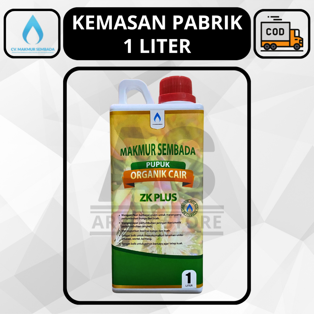 POC ZK PLUS Makmur Sembada 1 Liter Pupuk Organik Cair