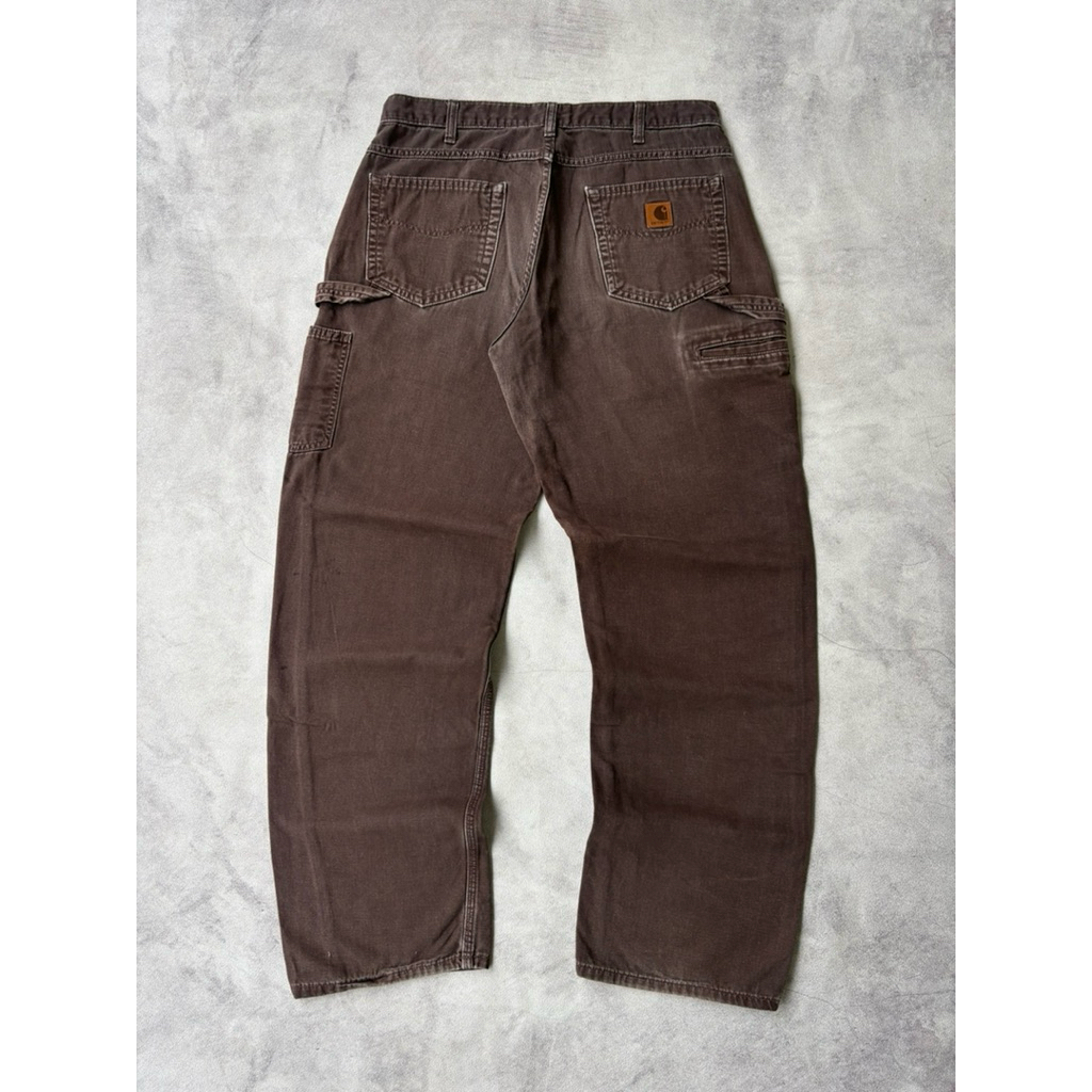 carhartt double carpenter size 34 loose original fit