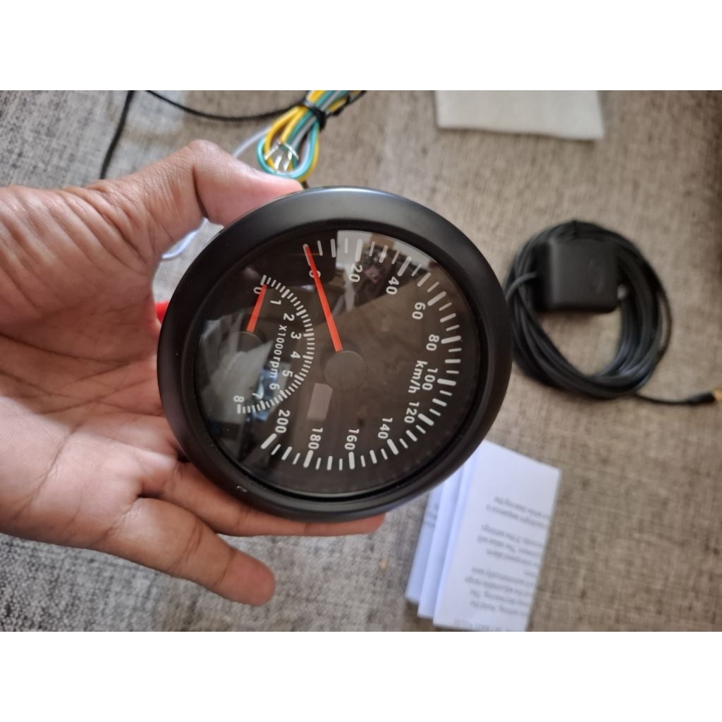 SPEDOMETER GPS V2 ODOMETER RPM KECEPATAN