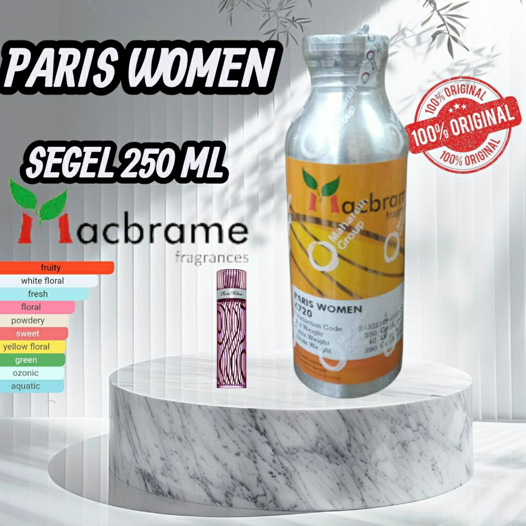 PARIS WOMEN By Macbrame Segel 250 ML