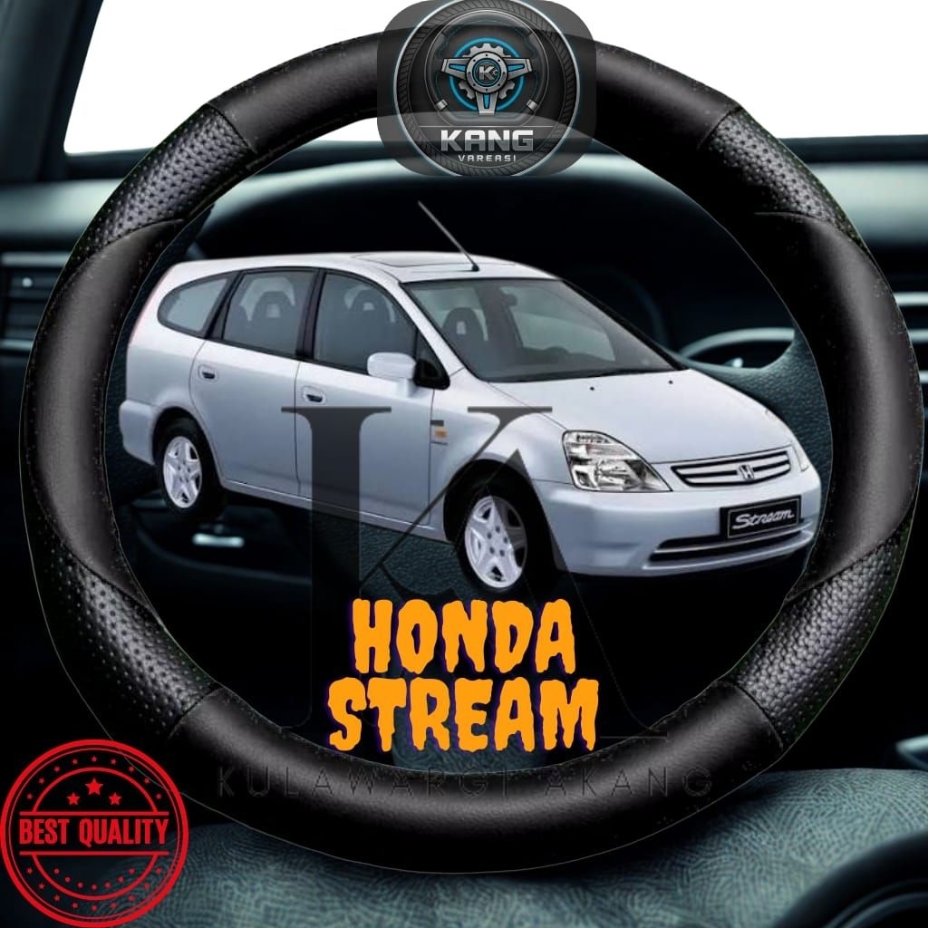 Sarung setir / Cover stir mobil HONDA STREAM Variasi Sabit BISA COD