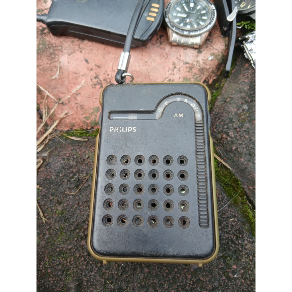 radio phillips 95k jadul antik kuno lawas vintage display mati