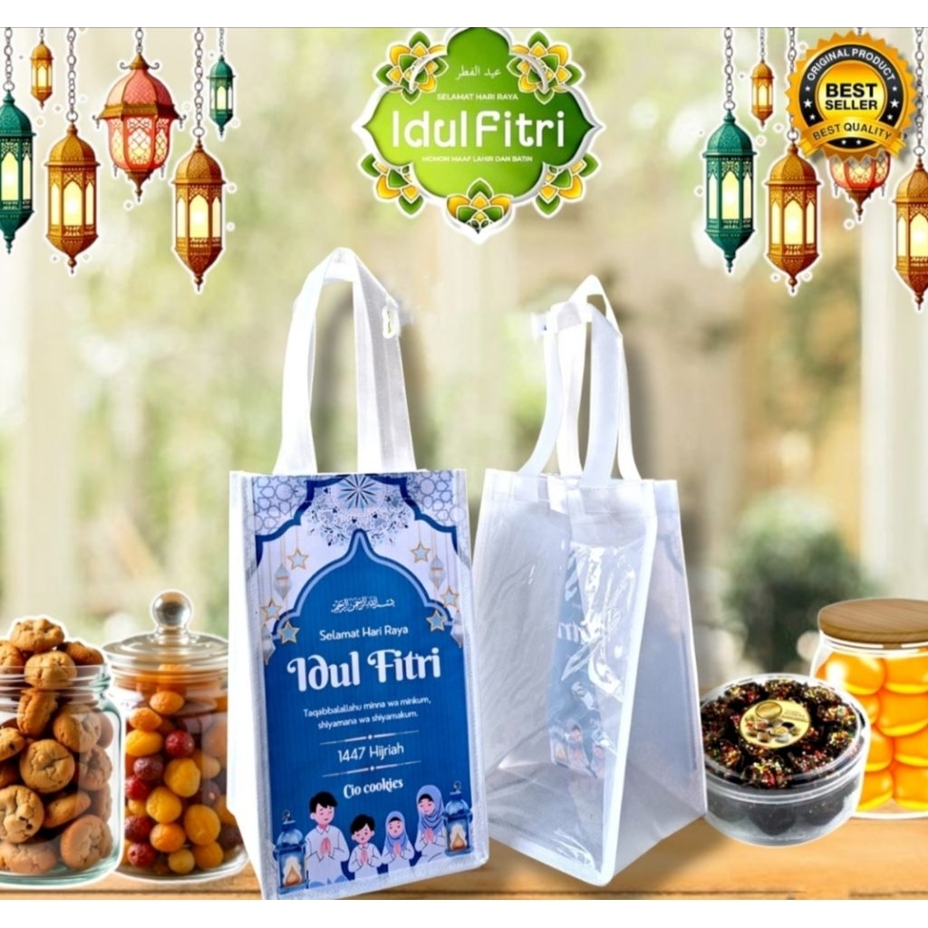 Tas Lebaran/Tas Wadah Kue Nastar/Hampers Idul Fitri