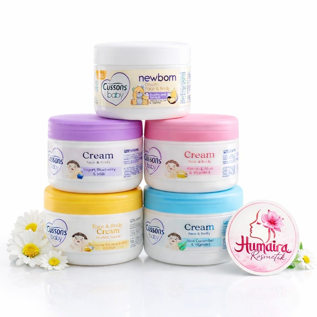 Cussons Baby Cream | Cream Wajah Dan Badan Bayi 50gr