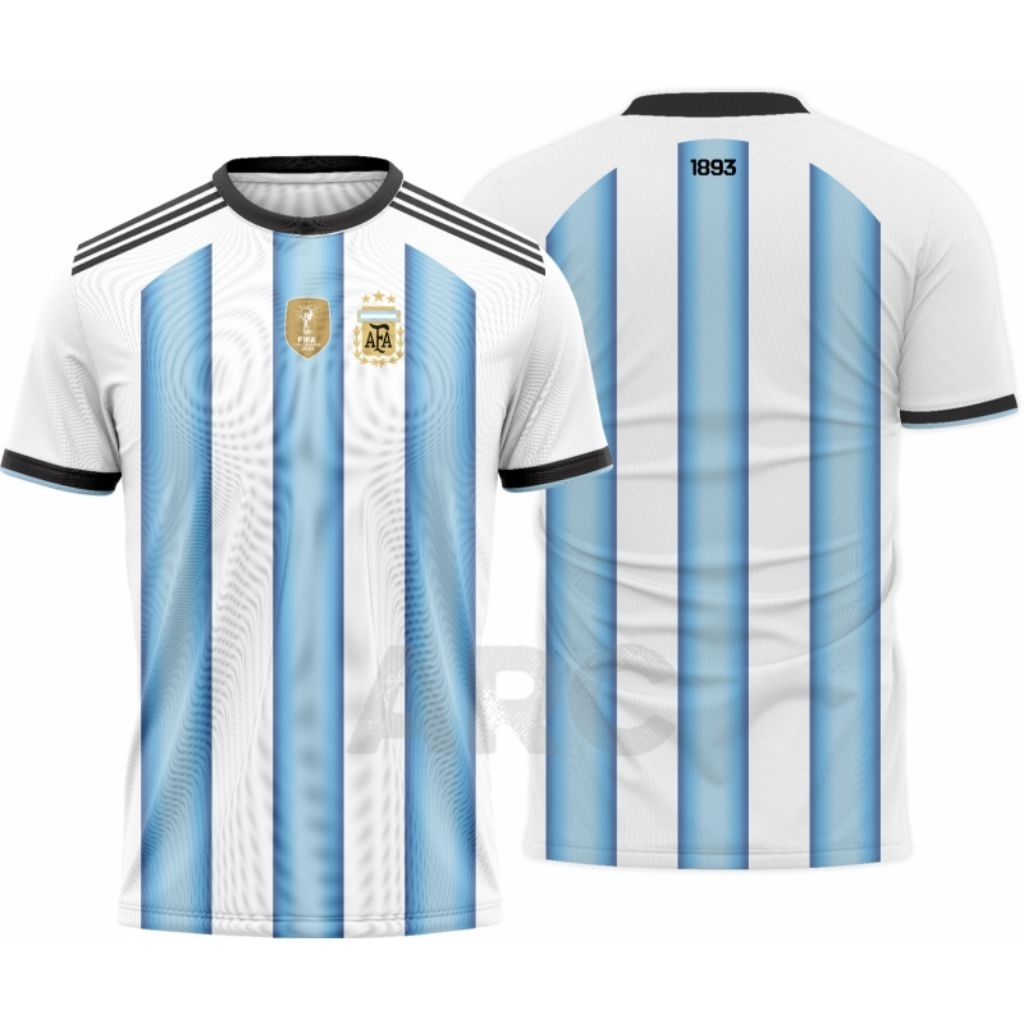Jersey Argentina / Jersey Kaos Bola Argentina /Jersey Piala Dunia 2026 Terbaru / Jerz Arc Sport