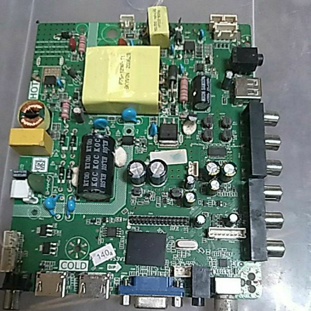 mesin tv led polytron 24inc