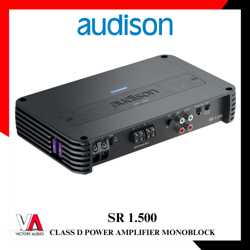 Power Amplifier Monoblock 1 Channel AUDISON SR 1.500 Class D RMS Power 1000 Watt Original