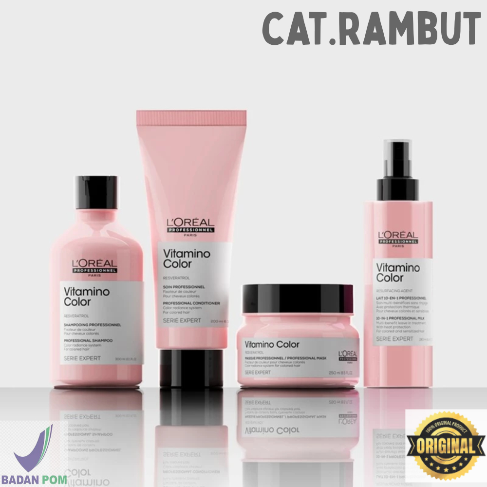 LOREAL Serie Expert Vitamino Color - Perawatan Pelembab Rambut Berwarna Diwarnai