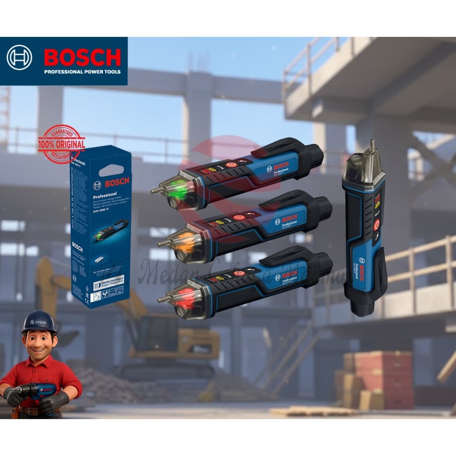 BOSCH PRO GVD 1000-17 Digital Voltase Tester / Penguji voltase nonkontak