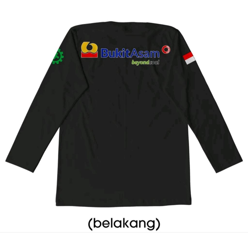 Kaos T-shirt PT. BUKIT ASAM Lengan Panjang Kaos Distro viral unisex