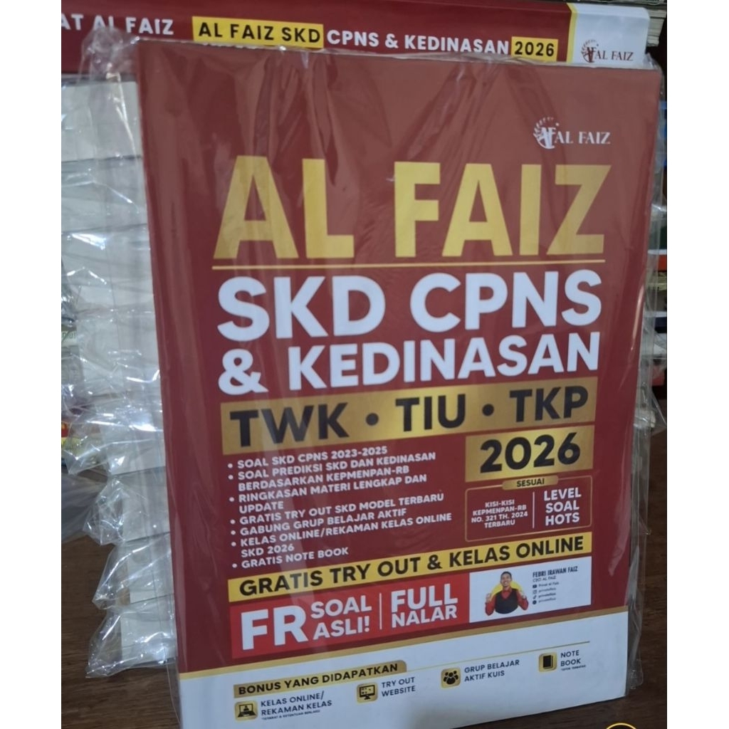 Buku Al-Faiz 2026 | SKD CPNS & Kedinasan Lengkap (TWK, TIU, TKP)