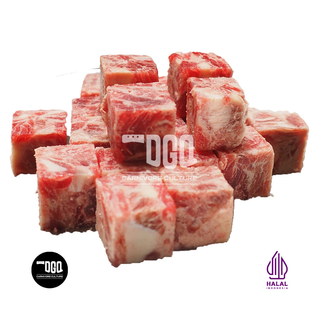Saikoro Daging Kotak Wagyu Meltic 250gr