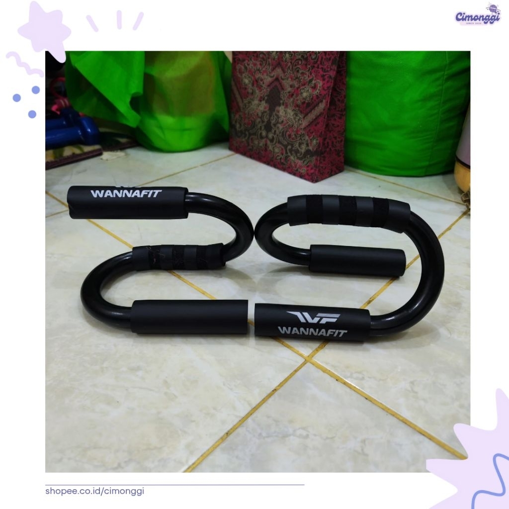 [PRELOVED] Alat Bantu Push Up Di Rumah Warna Hitam