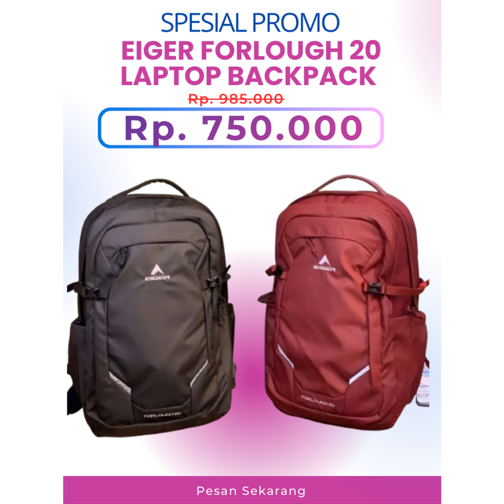 Tas EIGER FORLOUGH 20 LAPTOP BACKPACK