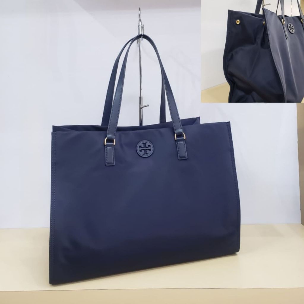 tasTB Ella Nylon Tote Navy n
